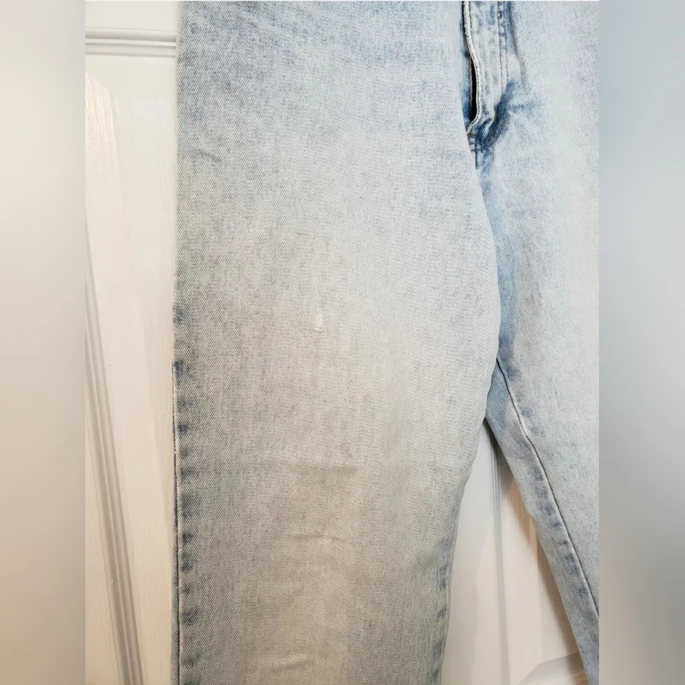 💪VINTAGE BRITCHES GREAT OUTDOORS BLUE JEANS MEN'S SIZE 31 x 31 FADED DISTRESSED - Picture 5 of 12